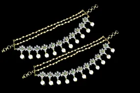 Cz Champaswaralu/Earchains By Asp Fashion Jewellery