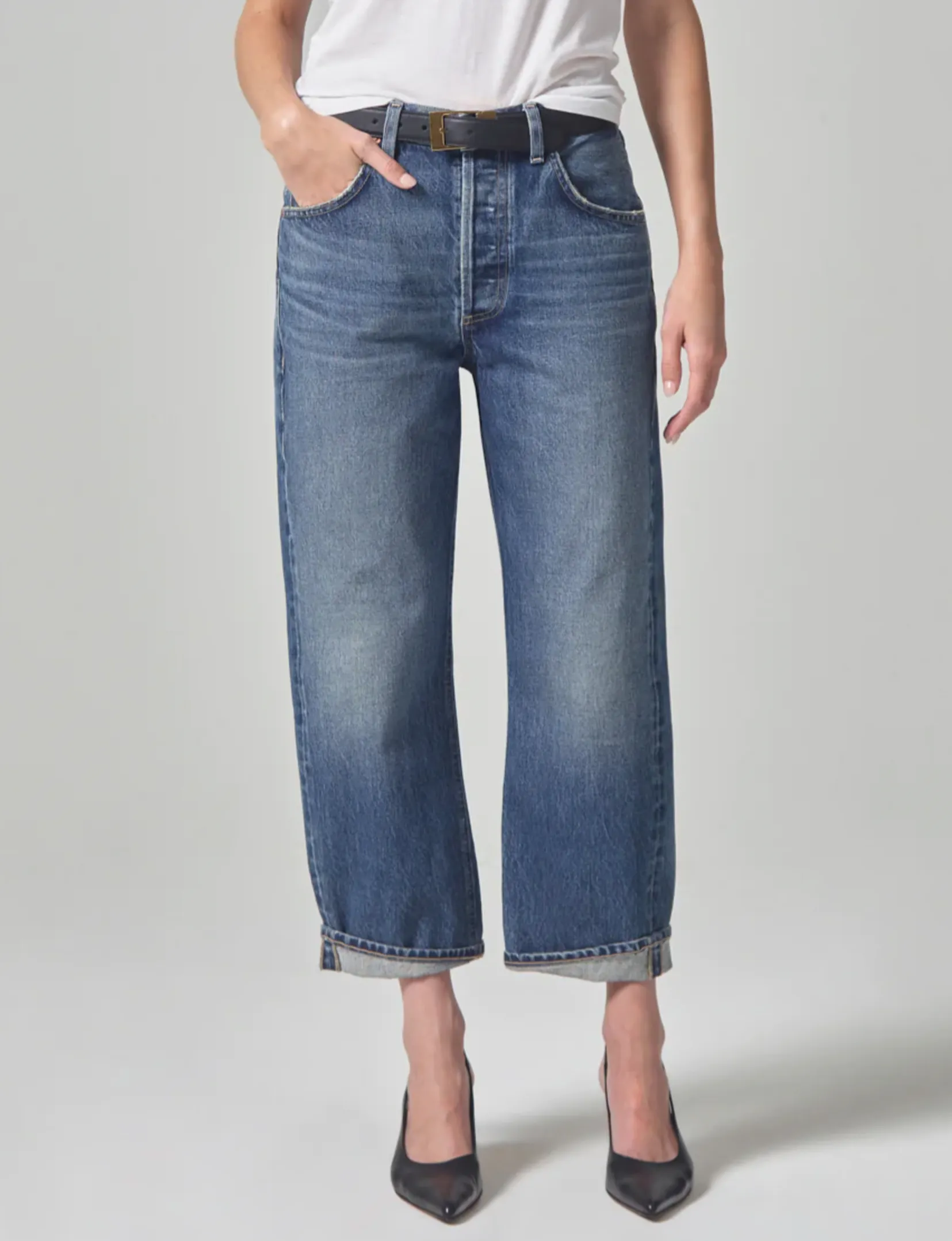 Dahlia Low Slung Jeans, Brielle