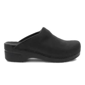 Dansko Men's Karl Clogs - Black Oiled