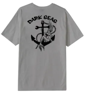 DARK SEAS - JOYRIDE BASIC POCKET T-SHIRT - HEATHER GREY