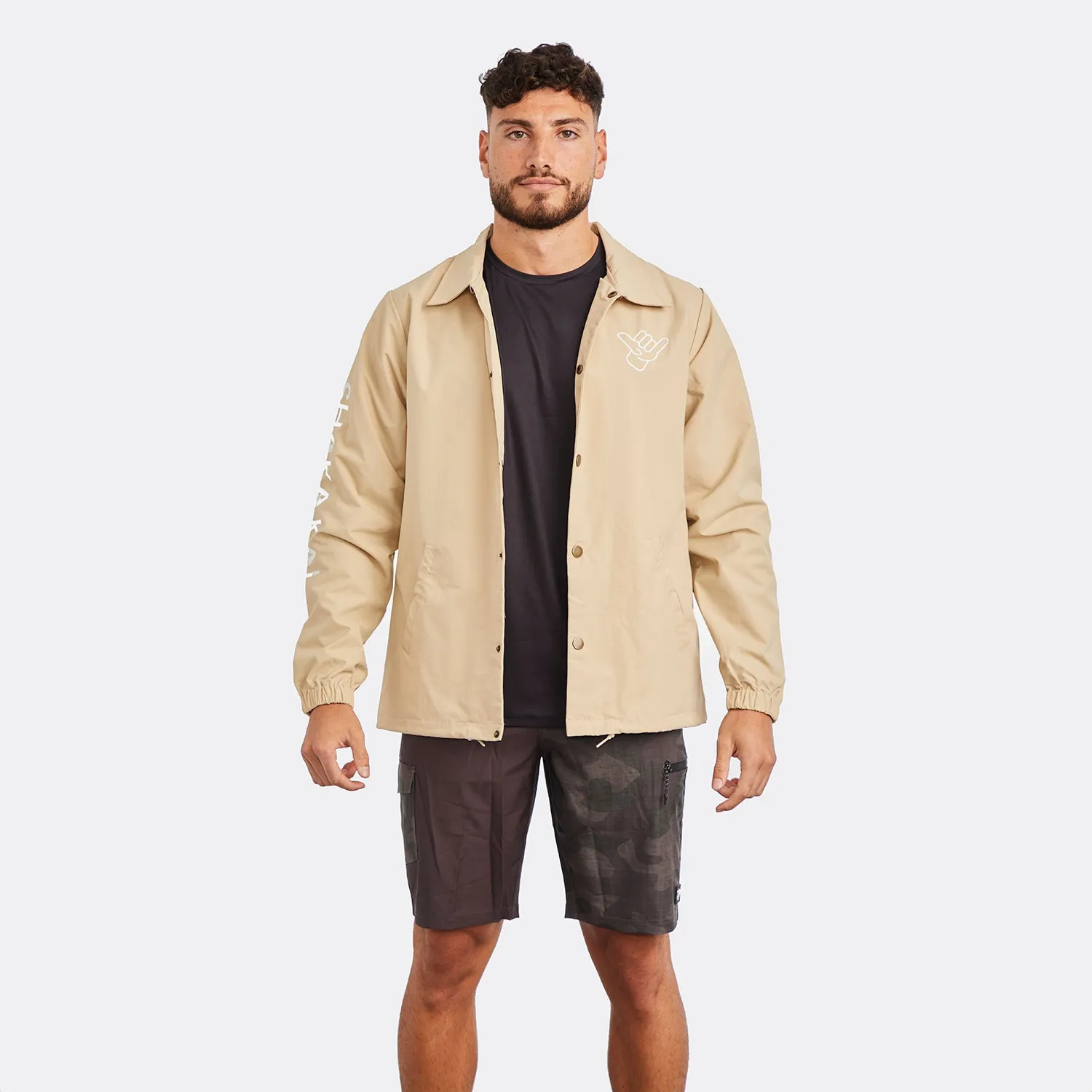 Davey Jones Button Down Coaches Jacket