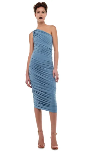 Diana Midi Dress - Soft Blue