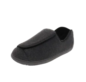 Doctor 2 Black Wool Slipper