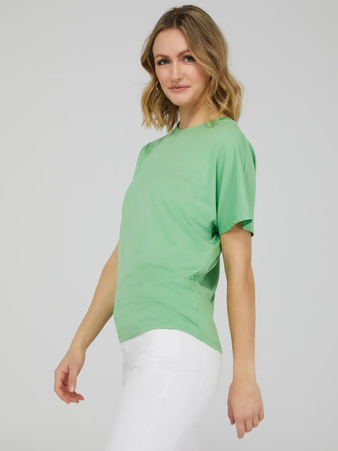 Dolman Sleeve Jersey T-Shirt