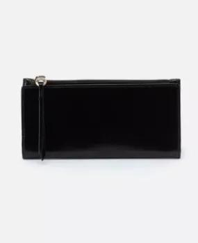 Donner wallet in Black Vintage hide