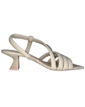 D'Orsay Slingback Open Sandal (Coconut/Cream)