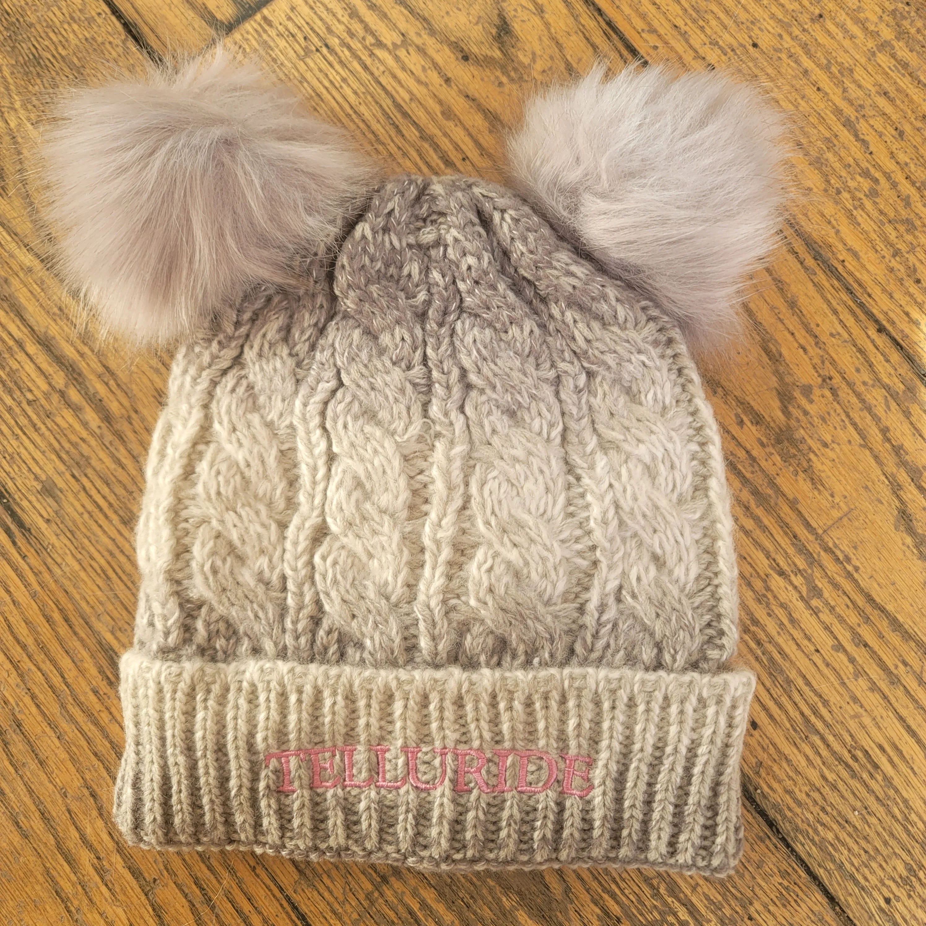 Double Pom Hats