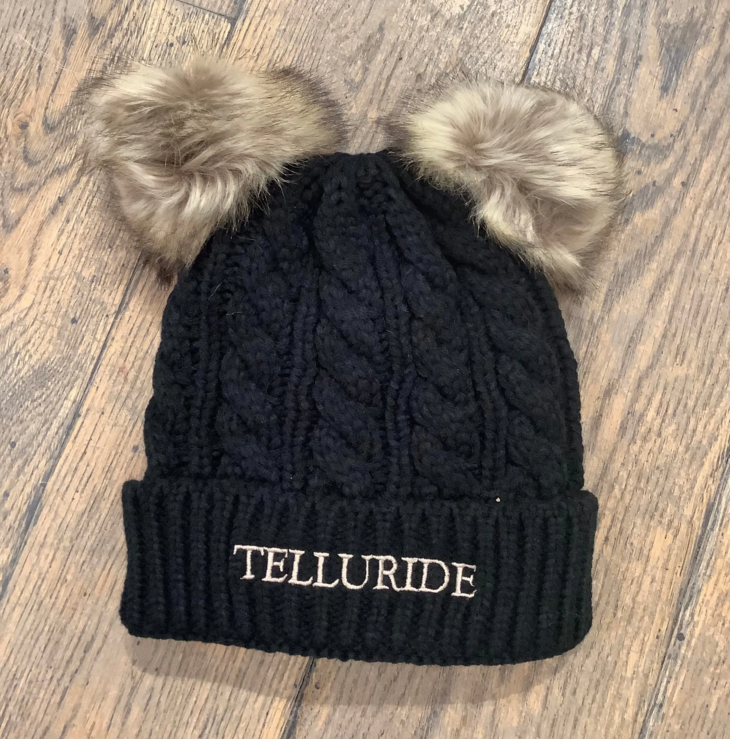 Double Pom Hats