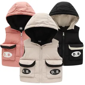 Down Cotton Vest Jacket