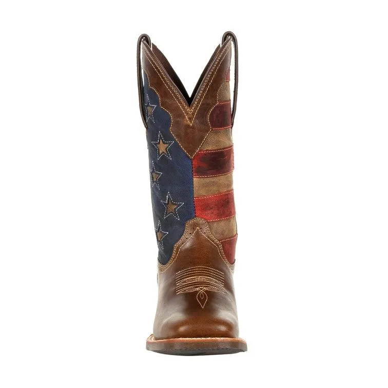 Durango Lady Rebel Pro Women’s Vintage Flag Western Boot DRD0393