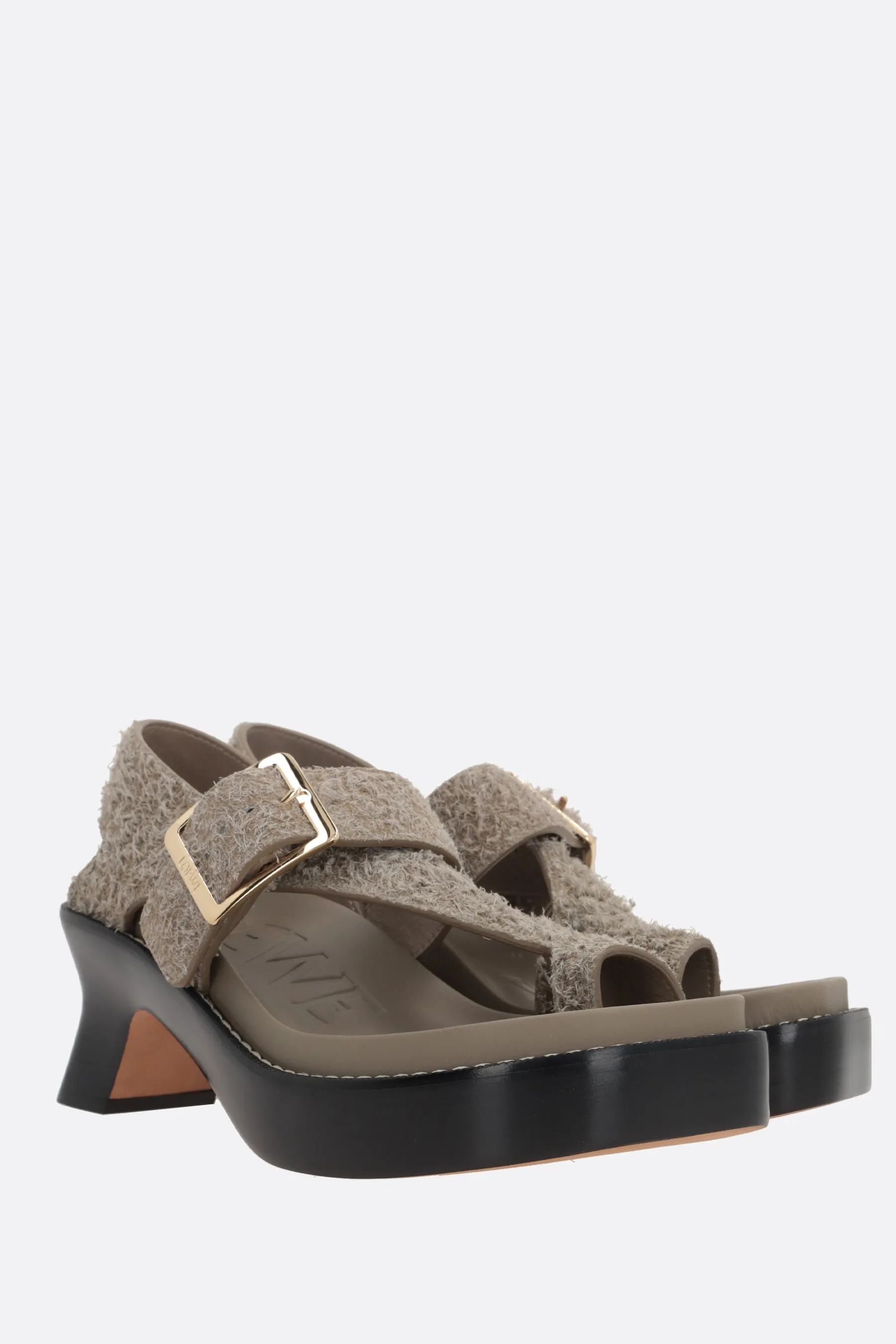 Ease brushed suede thong sandals