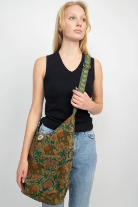 Eclectic Cross Body Hobo  Bag