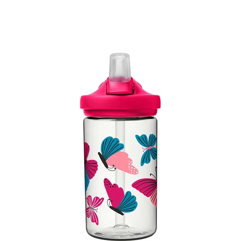 Eddy  Kids 14oz Bottle with Tritan Renew in Colorblock Butterflies