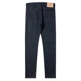 Edwin ED-80 Slim Tapered Jeans Kingston Blue Denim - Rinsed