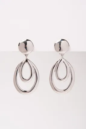 Ellie Tear Drop Clip-On Earrings