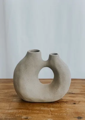 Entrada Vase in Grey