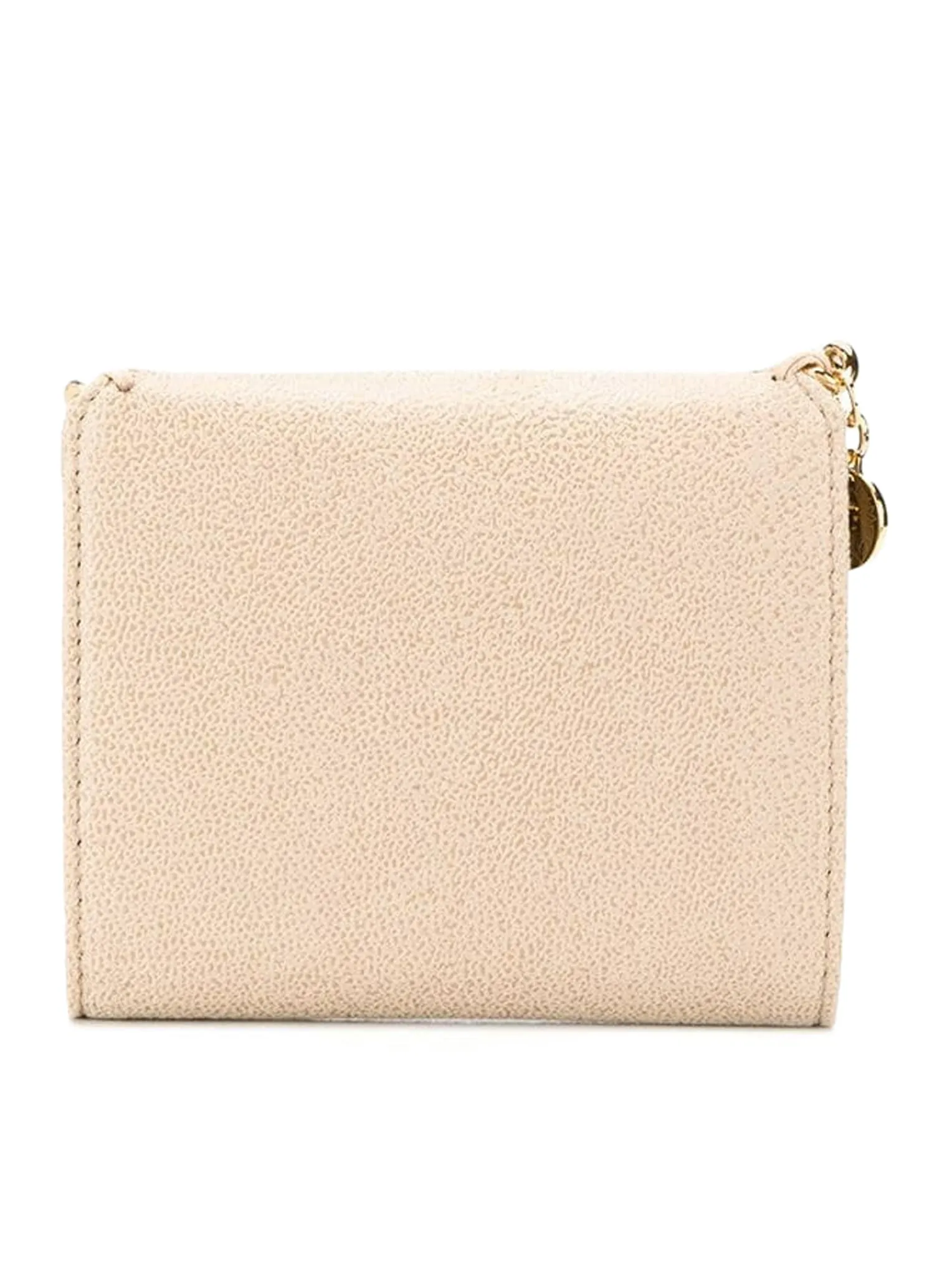 Falabella small wallet in shaggy deer