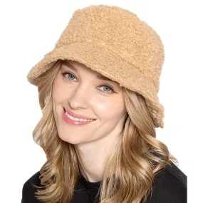 Faux Fur Sherpa Bucket Hat