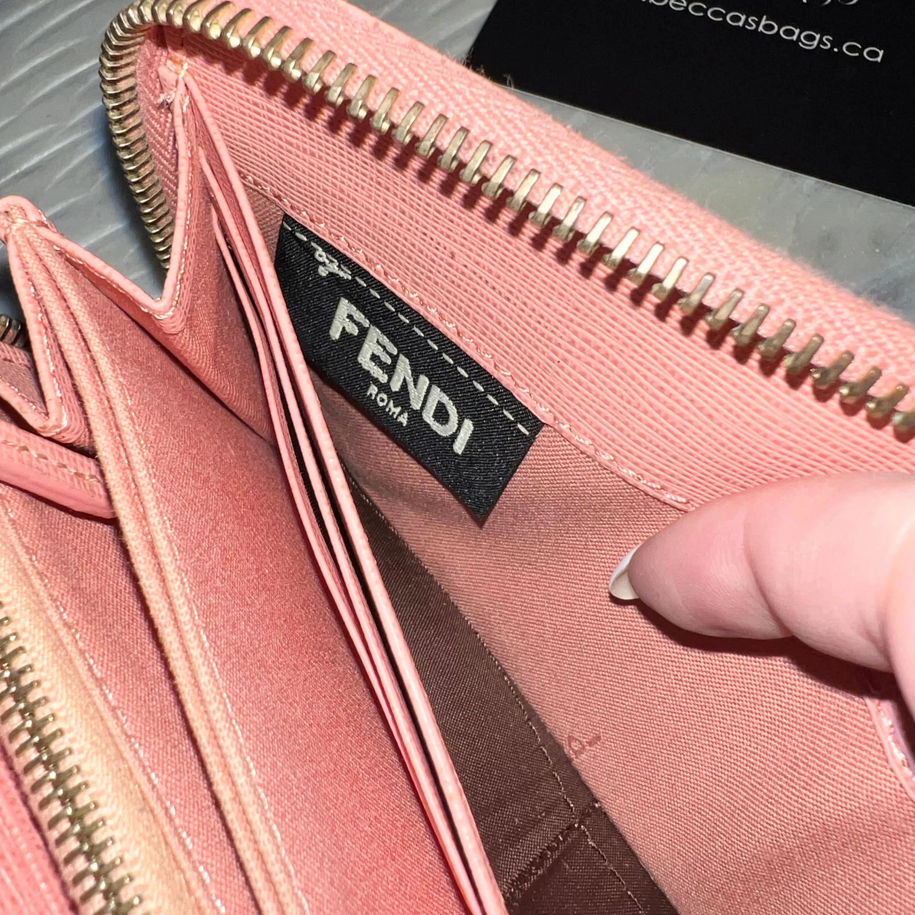 Fendi Zippy Wallet