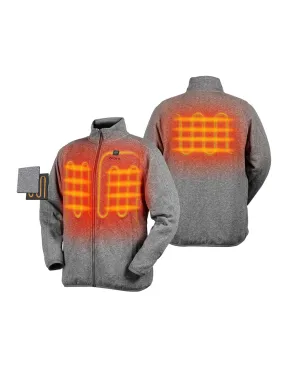 Final Sale - Men's Heated Fleece Jacket with B19G Battery