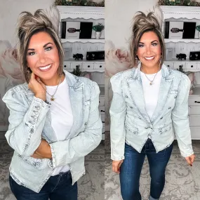 Finding a Hidden Gem Denim Blazer