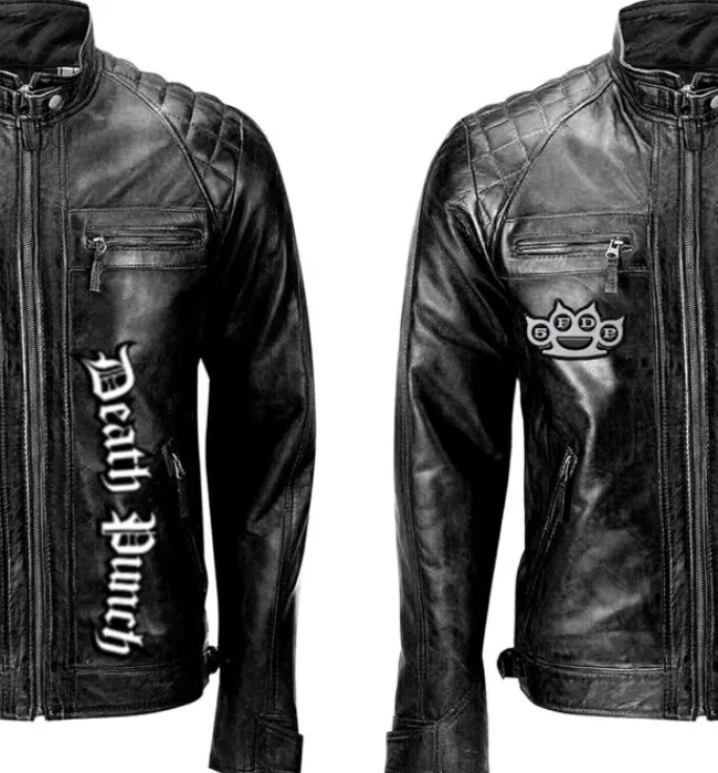 Five Finger Death Punch Leather Jacket