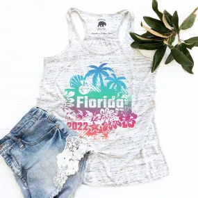 Florida 2022 flowy racerback tank top