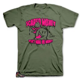 Foamposite Floral Shirt - Scared Money  - Military Green