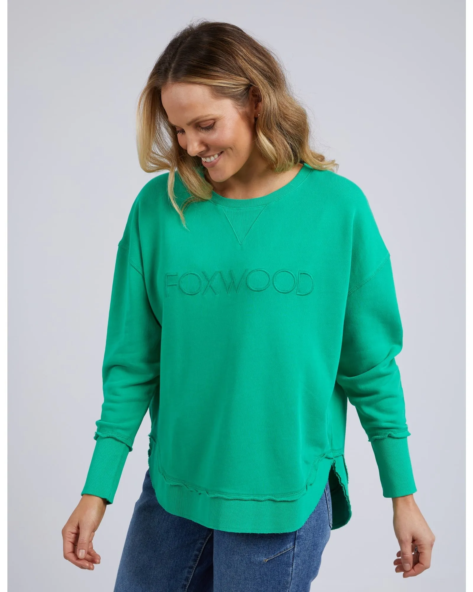 Foxwood - Simplified Crew - Bright Green