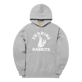 #FR2 COLLEGE LOGO HOODIE-GREY