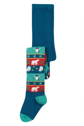 Frugi Christmas Fair Isle Norah Tights