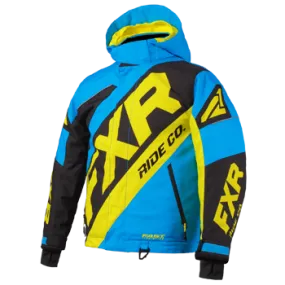 FXR CX Kids Jacket Blue/Black/HiVis