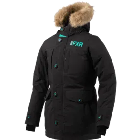 FXR Svalbard Parka Black/Mint