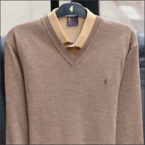 Gabicci K01 Camel V Neck*