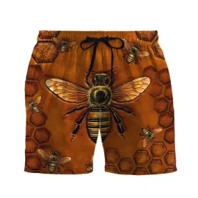 Gearhuman 3D Bee Beach Short