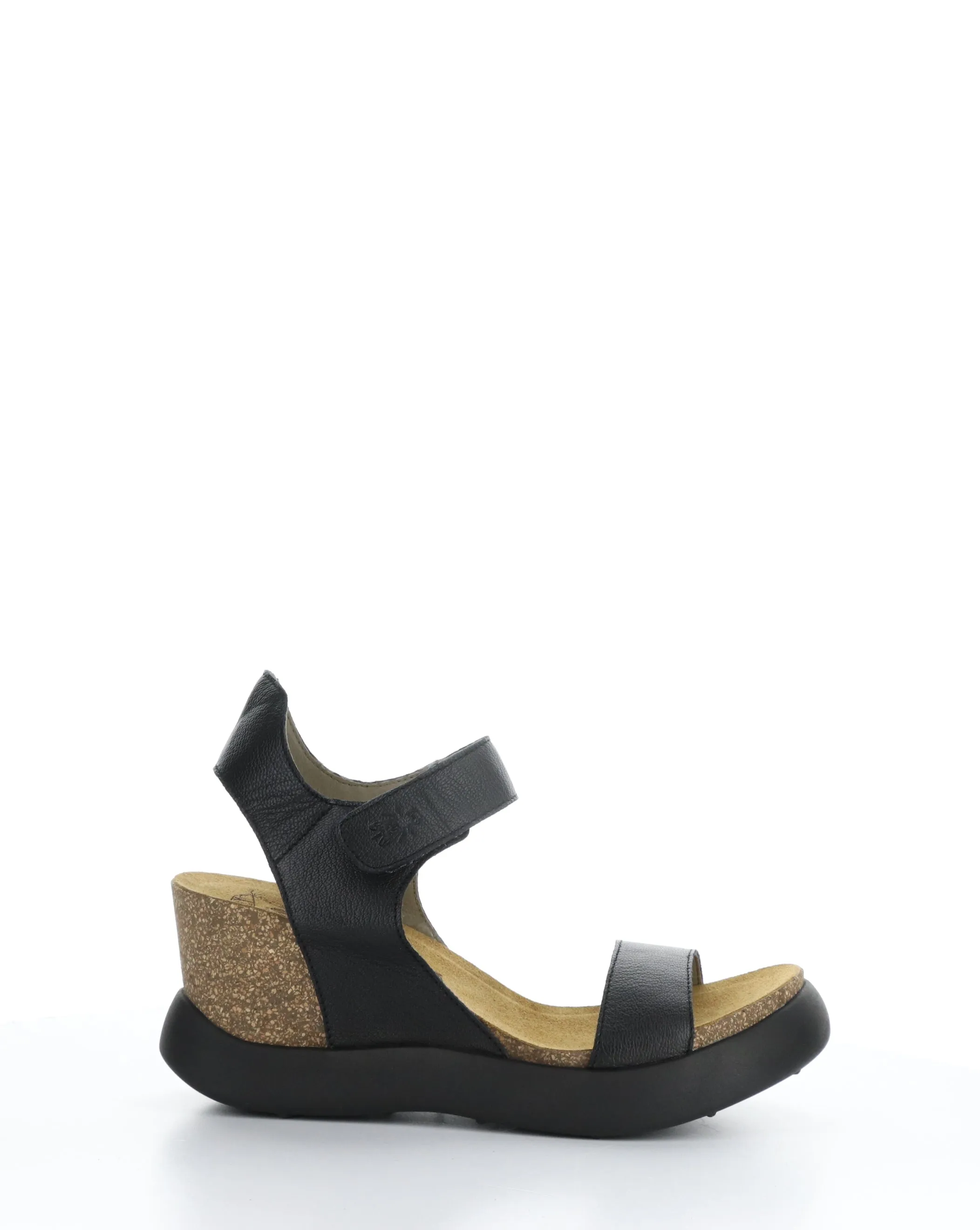 GOGO967FLY 000 BLACK Velcro Sandals