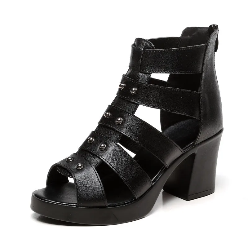 Goth Goddess Sandals