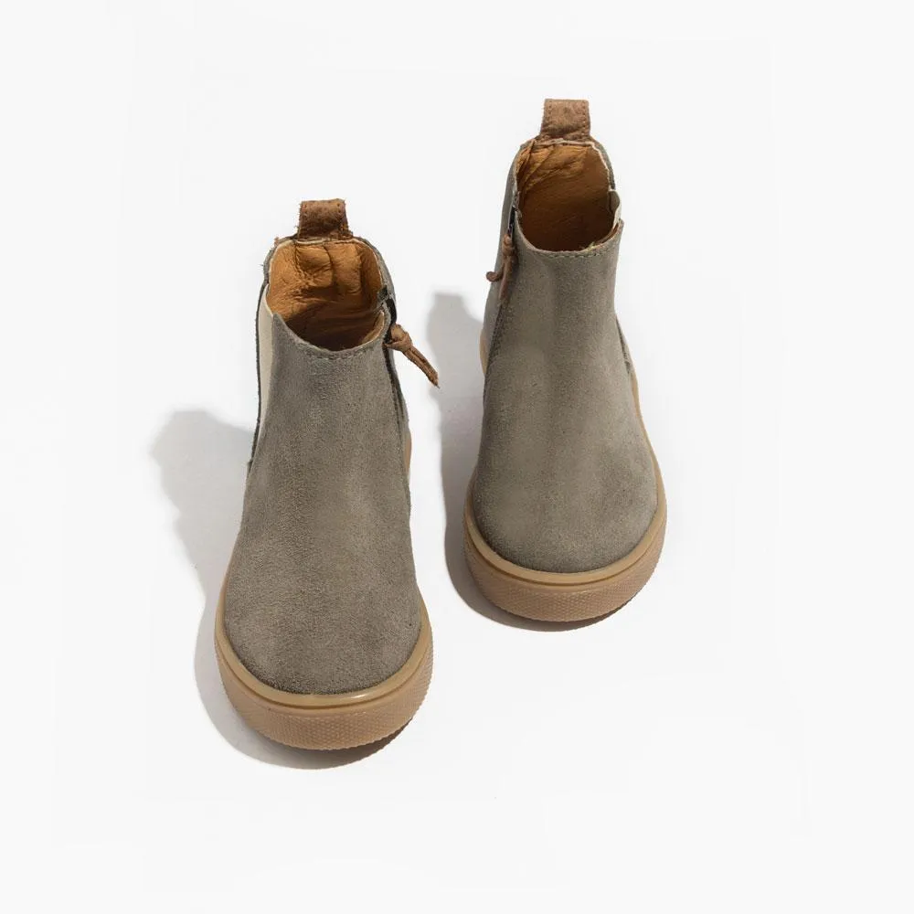 Grey Suede Chelsea Boot Sneaker