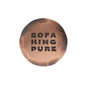 Hand Forged Sofa King Pure Ball Mark- Copper