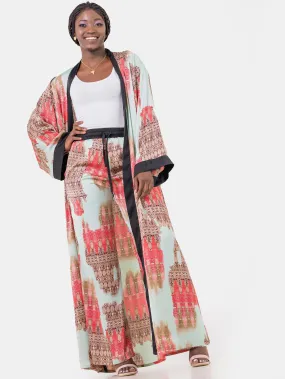 Hijabeefied Regular Travelling Kimono - Buttermilk