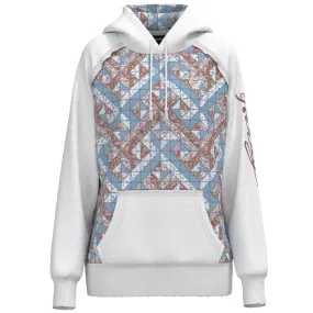 Hooey Women's Chaparral Quilted Print Hoodie