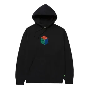 HUF DIMENSIONS P/O HOODIE-BLACK