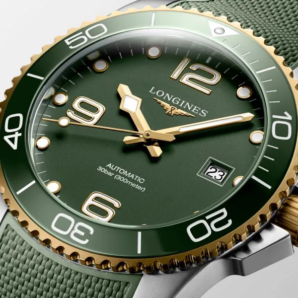 Hydroconquest Automatic 41Mm Green Dial