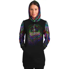 I AM HEBREW 01-01 Ladies Designer Fashion Longline Hoodie