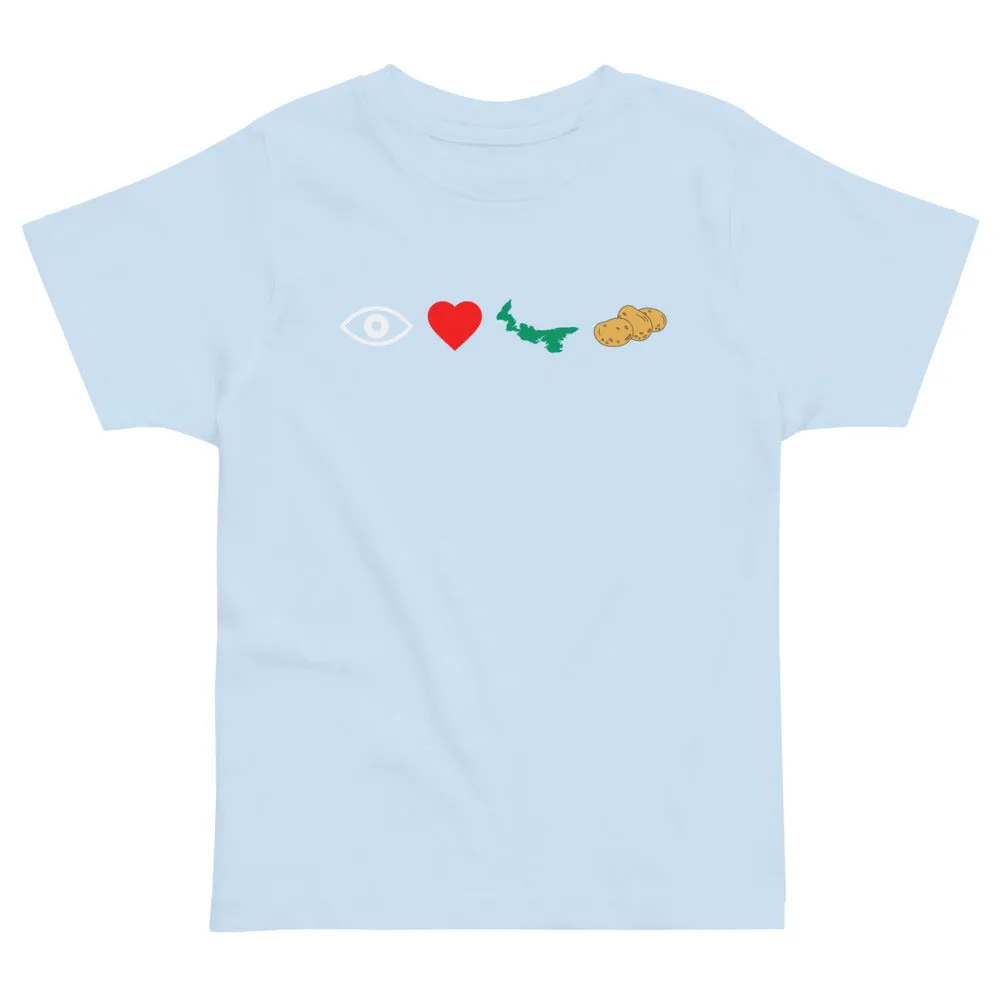 I Love PEI Potatoes Toddler T-Shirt