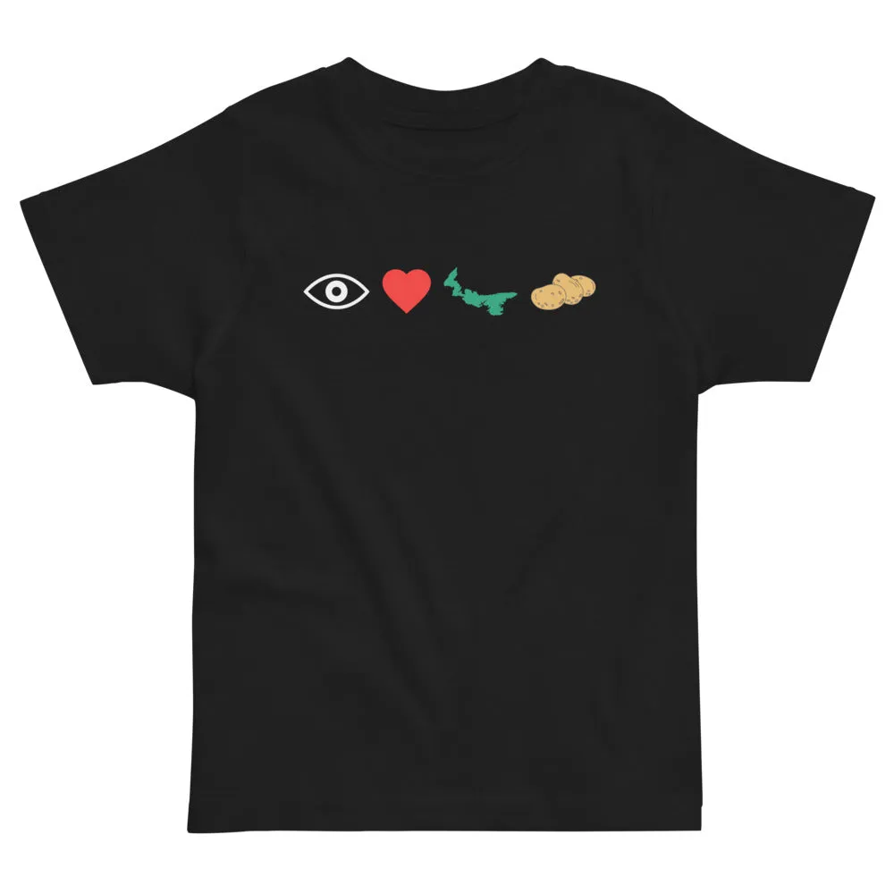 I Love PEI Potatoes Toddler T-Shirt