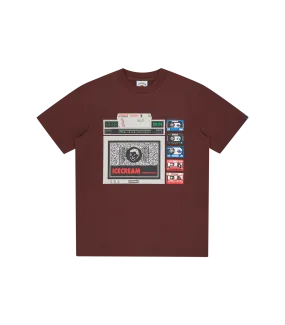 ICTV T-SHIRT - BROWN