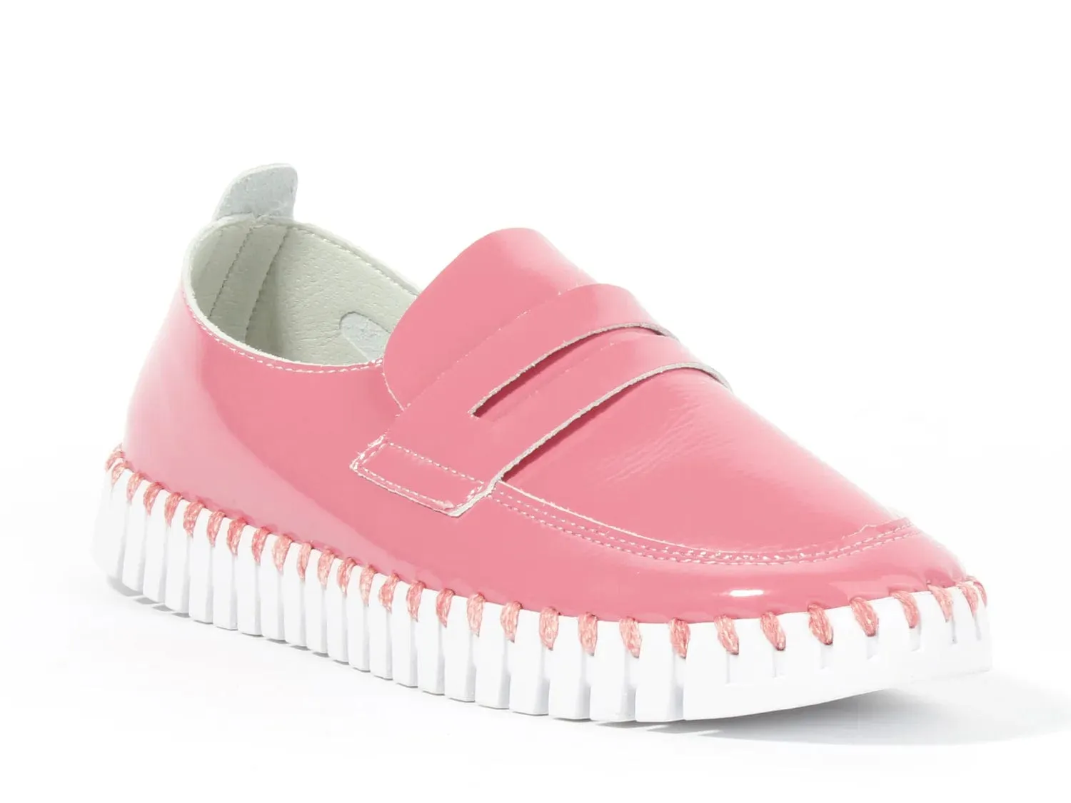 Ilse Jacobsen Loafer Style Shoe in Soft Pink- 3865