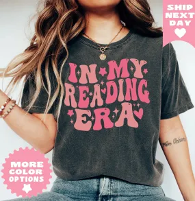 In My Reading Era Shirt, Reading Shirt, Retro Bookish Shirt, Book Lovers Gift, Literary Shirt, Book Reader Shirt, Book Club Shirt