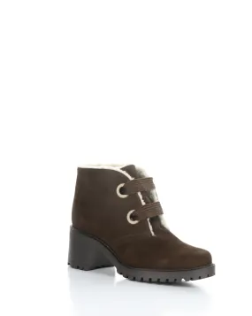 INDEX COFFEE Round Toe Boots